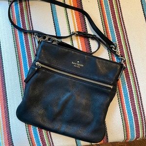 Kate Spade cross body bag with gold hardware
